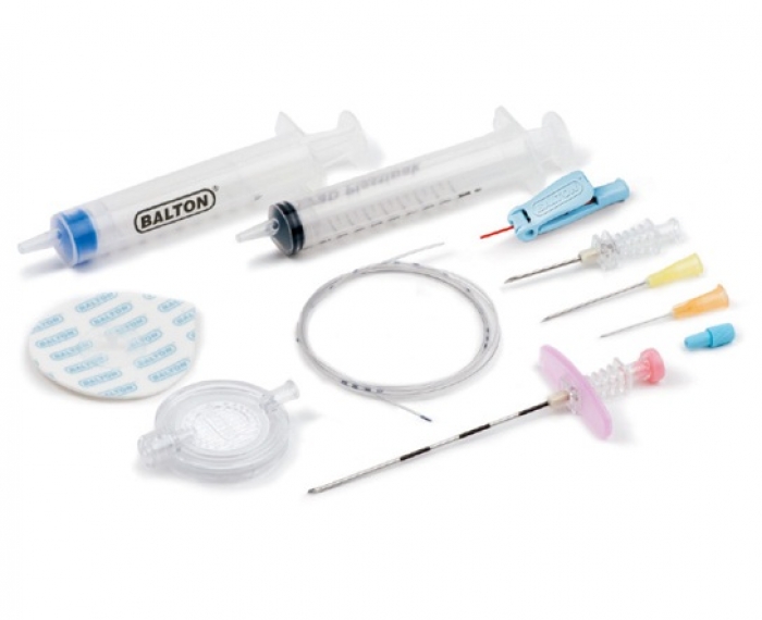 Комплект для епідуральної анестезії, розширений(ZZOR18G)(фіксація катетера)